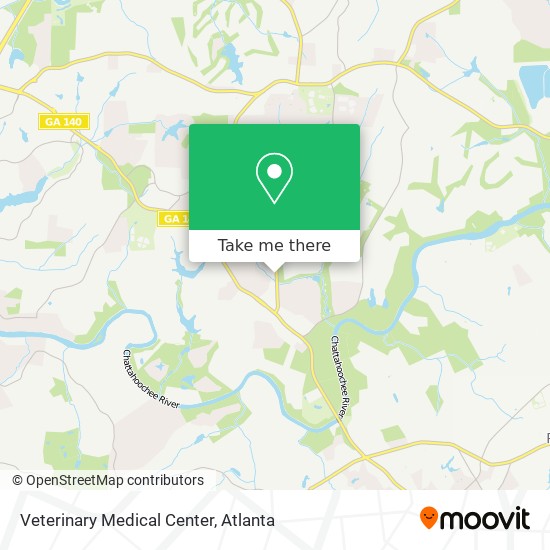 Mapa de Veterinary Medical Center