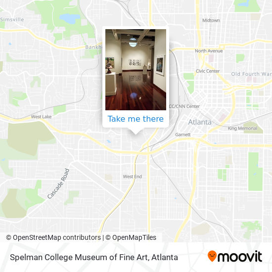 Spelman College Museum of Fine Art map