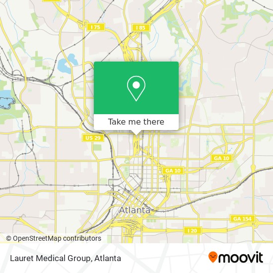 Mapa de Lauret Medical Group