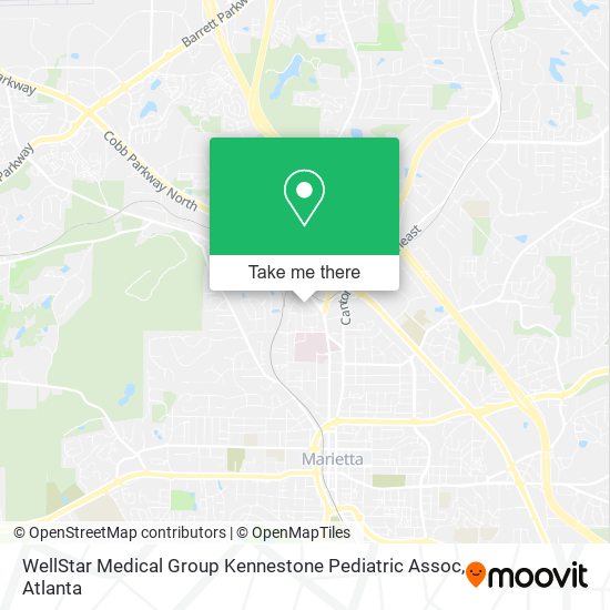 WellStar Medical Group Kennestone Pediatric Assoc map