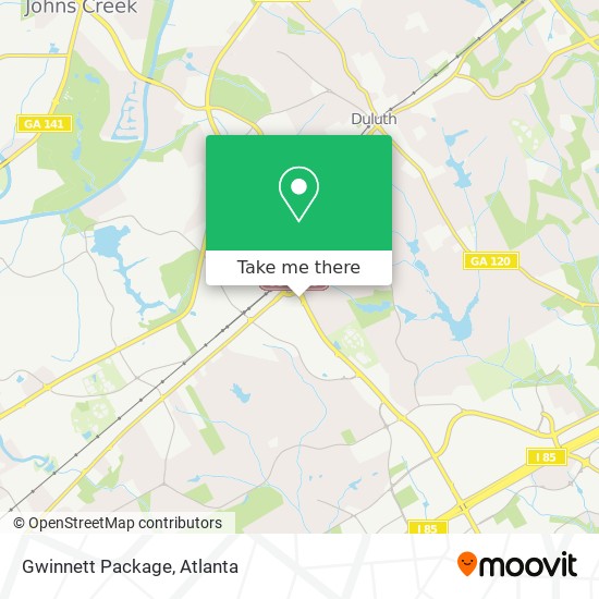 Gwinnett Package map