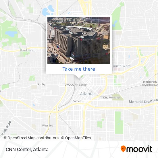 CNN Center map