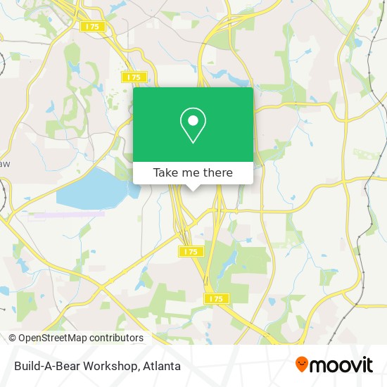 Build-A-Bear Workshop map