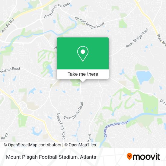 Mount Pisgah Football Stadium map