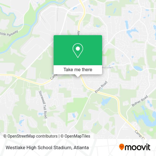 Mapa de Westlake High School Stadium