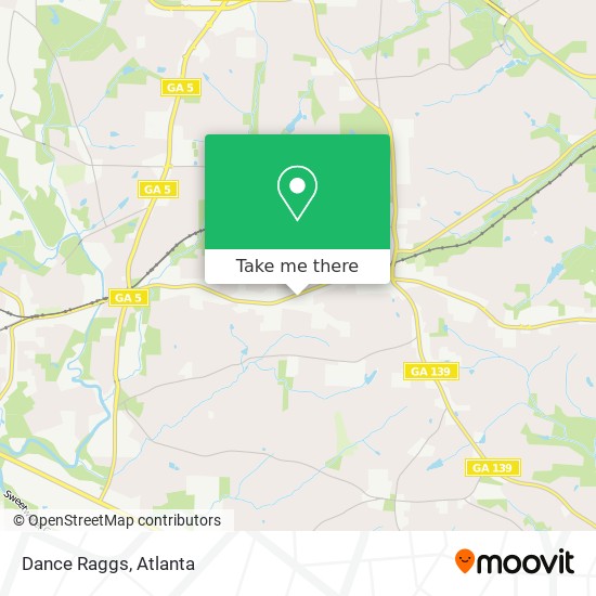 Dance Raggs map