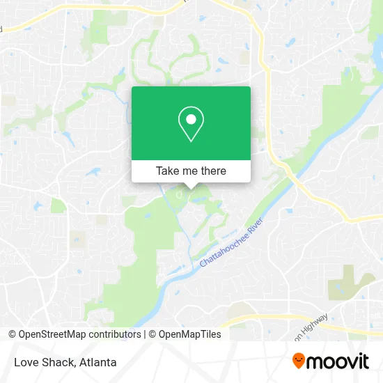 Love Shack map