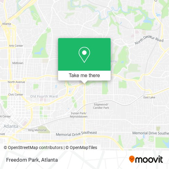 Mapa de Freedom Park