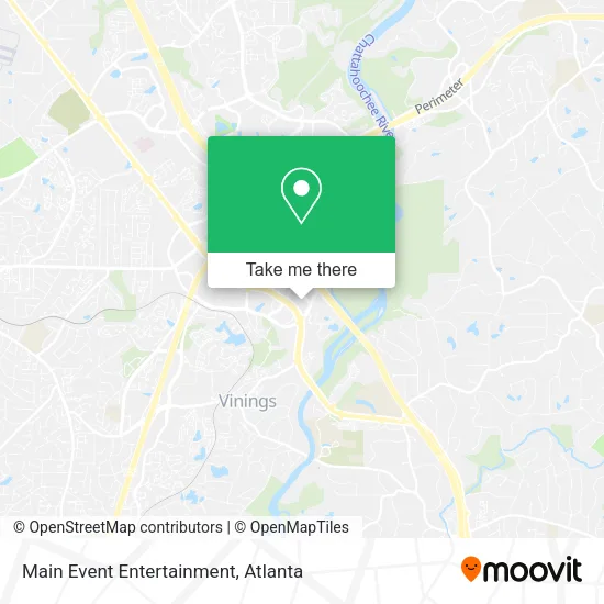 Mapa de Main Event Entertainment
