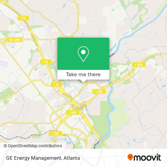 GE Energy Management map