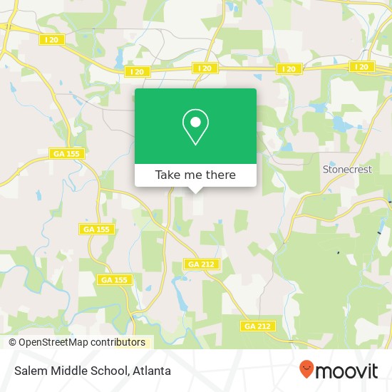Mapa de Salem Middle School