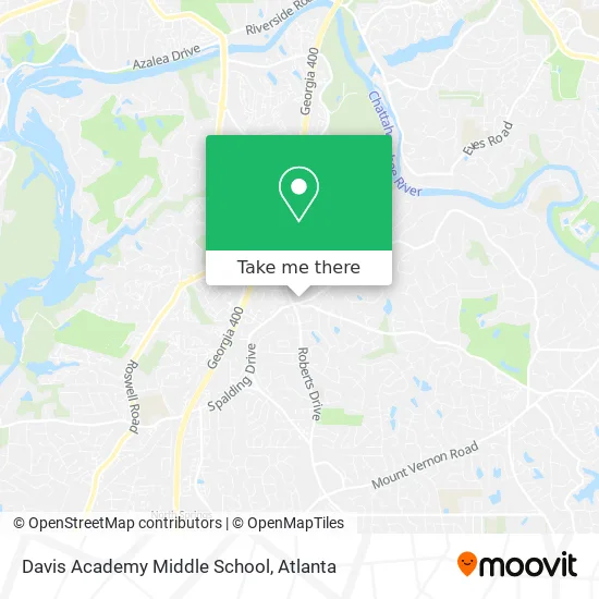 Davis Academy Middle School map
