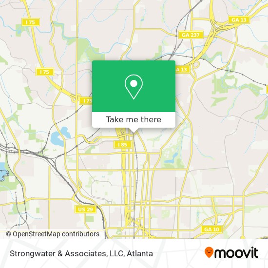 Mapa de Strongwater & Associates, LLC