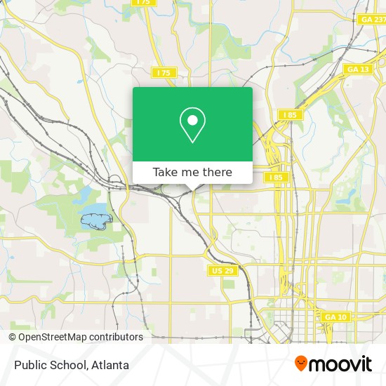 Mapa de Public School