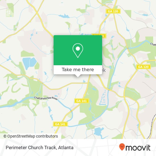 Perimeter Church Track map