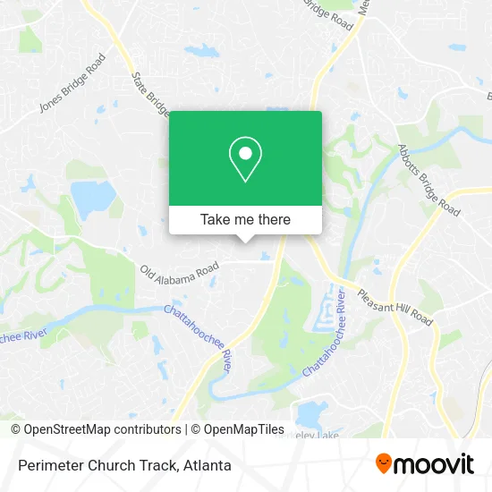 Perimeter Church Track map