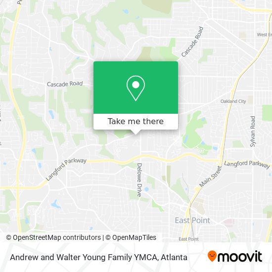 Mapa de Andrew and Walter Young Family YMCA