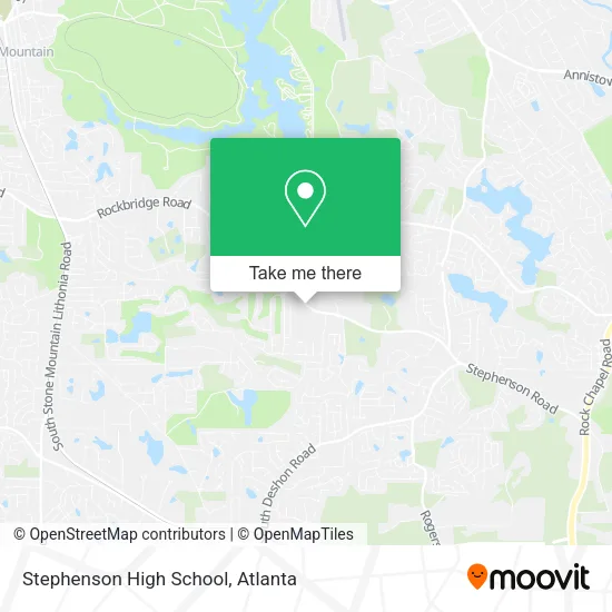 Stephenson High School map