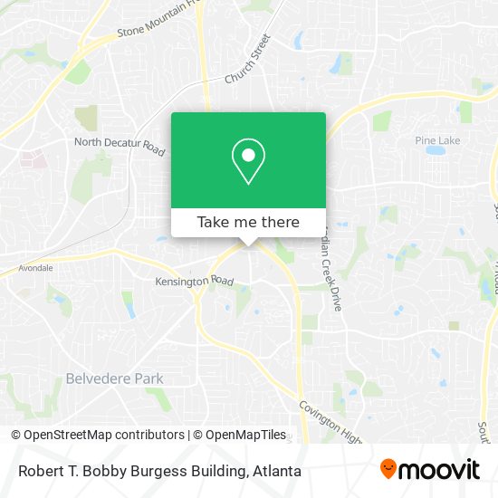 Robert T.  Bobby  Burgess Building map
