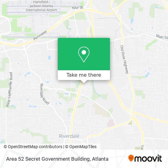 Mapa de Area 52 Secret Government Building