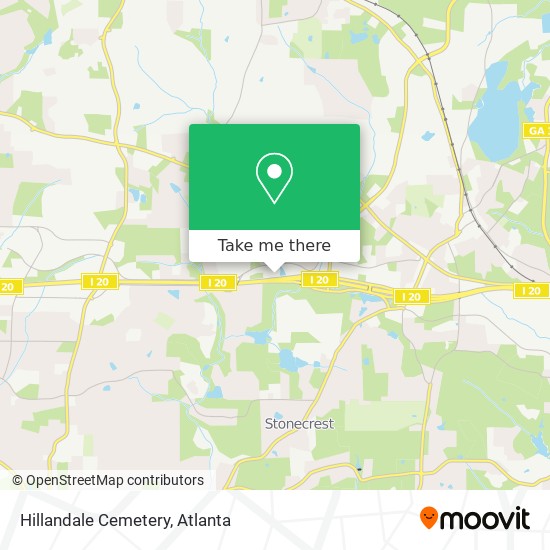Hillandale Cemetery map