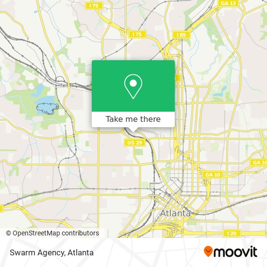 Mapa de Swarm Agency