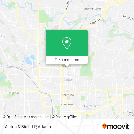 Alston & Bird LLP map
