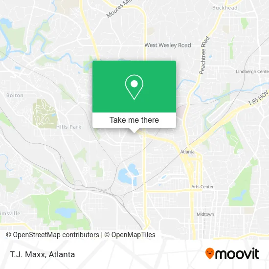T.J. Maxx map