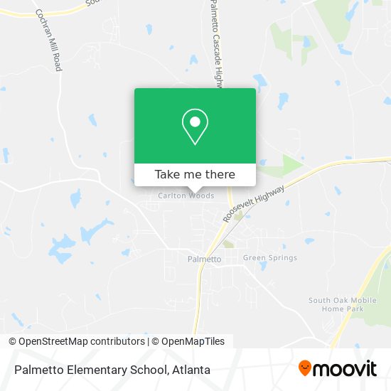 Mapa de Palmetto Elementary School