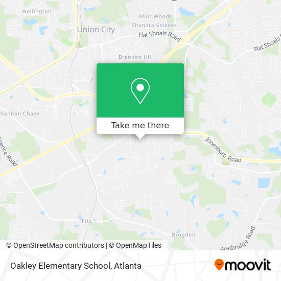 How to get to Oakley Elementary School in Fulton by Bus?