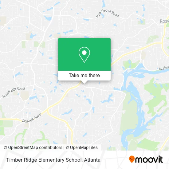 Timber Ridge Elementary School map