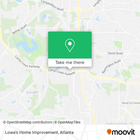 Mapa de Lowe's Home Improvement