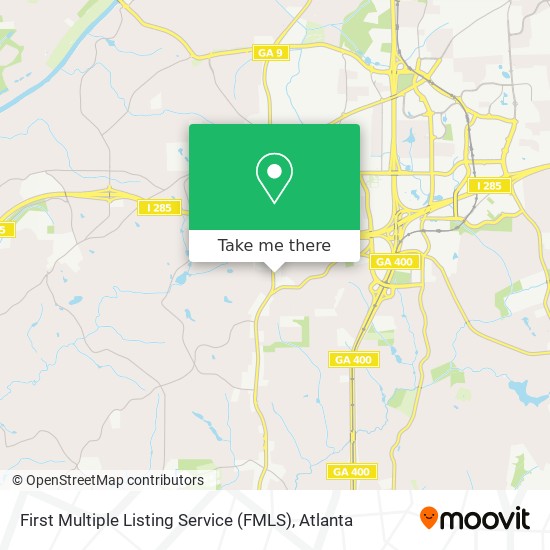 First Multiple Listing Service (FMLS) map