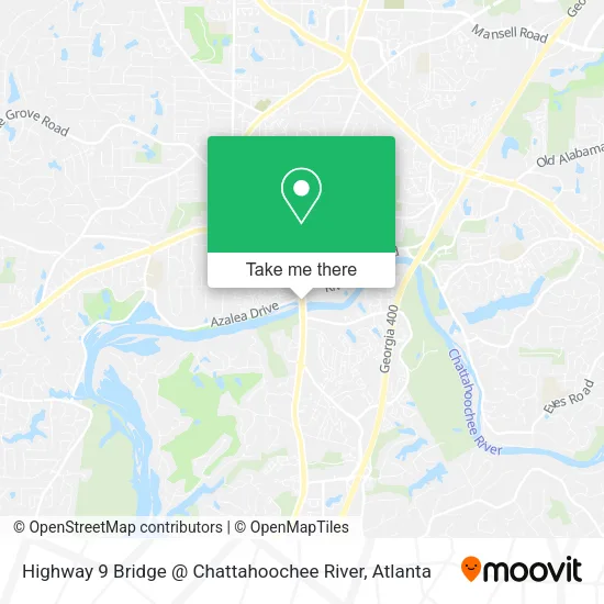 Highway 9 Bridge @ Chattahoochee River map