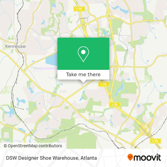 Mapa de DSW Designer Shoe Warehouse