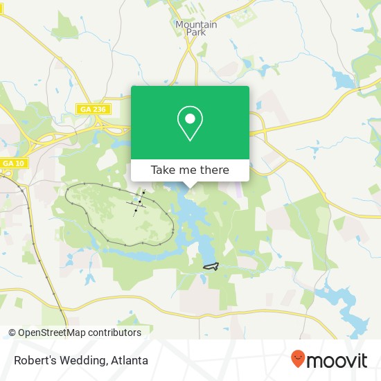 Robert's Wedding map