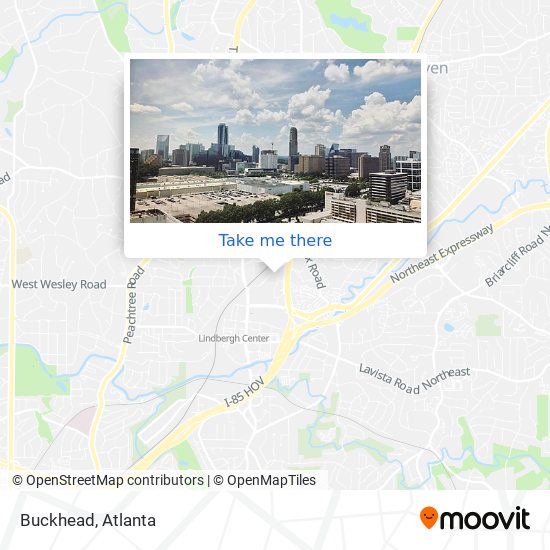 Buckhead map