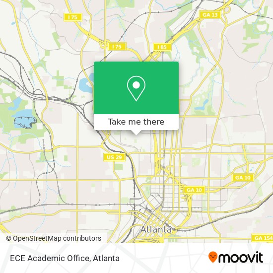 ECE Academic Office map