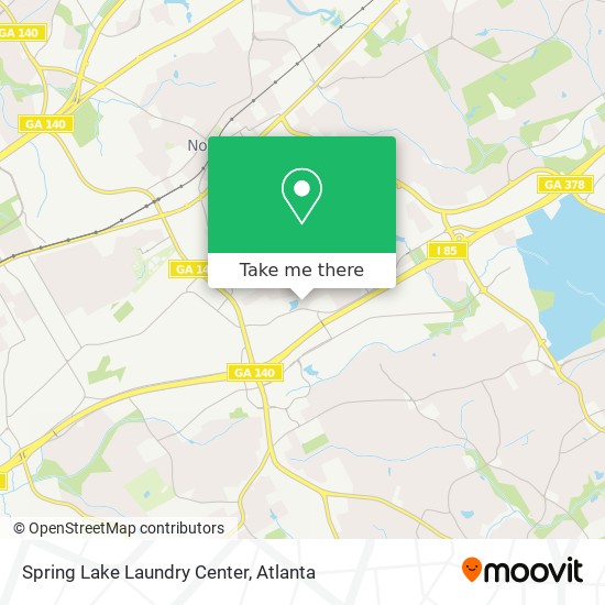 Spring Lake Laundry Center map