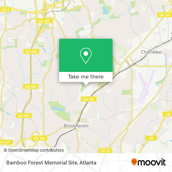 Mapa de Bamboo Forest Memorial Site