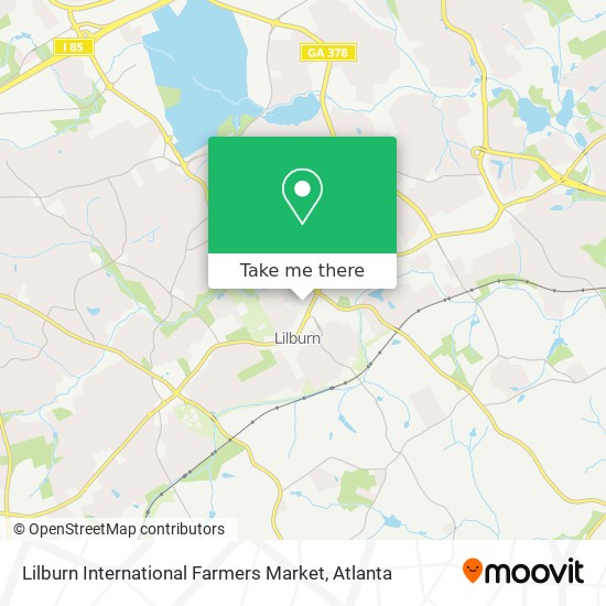 Lilburn International Farmers Market map