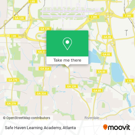 Mapa de Safe Haven Learning Academy