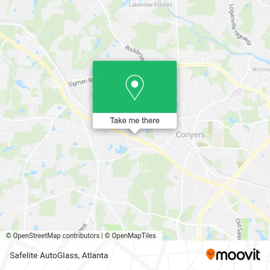 Safelite AutoGlass map