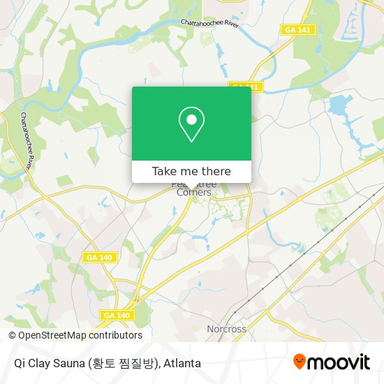 Qi Clay Sauna (황토 찜질방) map
