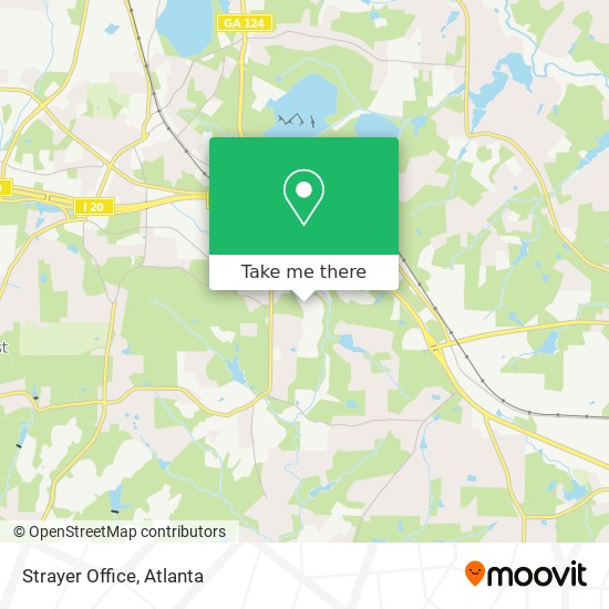 Strayer Office map