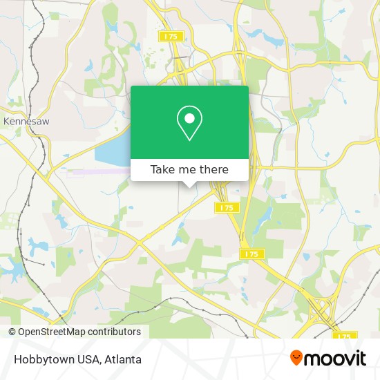 Mapa de Hobbytown USA
