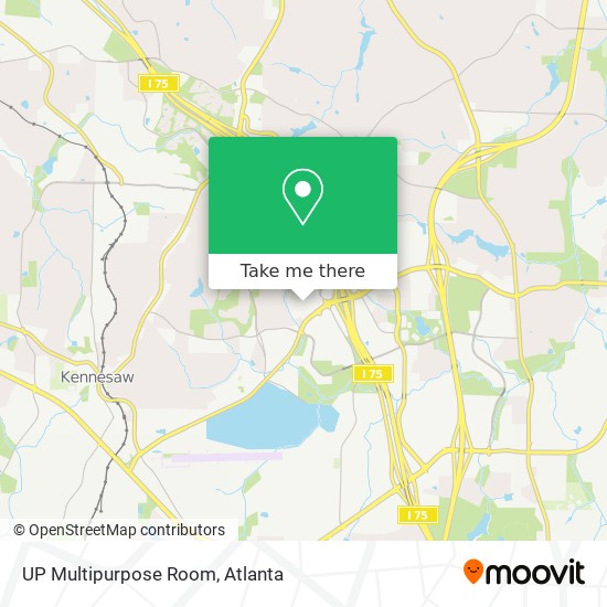 Mapa de UP Multipurpose Room