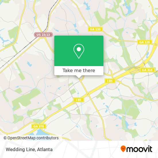 Wedding Line map