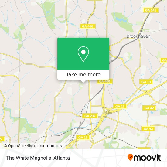 Mapa de The White Magnolia