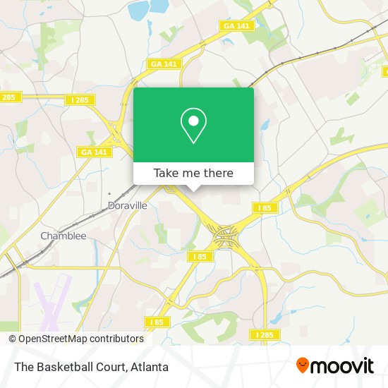 Mapa de The Basketball Court